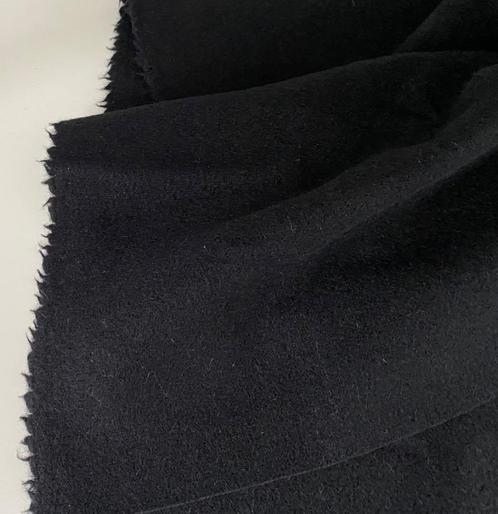 Kvadrat Tonus 4 128; zwart; 4x restant meubelstoffen, Hobby en Vrije tijd, Stoffen en Lappen, Nieuw, Wol, 120 cm of meer, 200 cm of meer