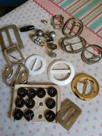 Vintage Gespen & Knopen - Verzameling voor de Liefhebber, Hobby en Vrije tijd, Naaien en Fournituren, Ophalen, Gebruikt, Knoop of Knopen