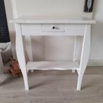 Sidetable wit, Overige vormen, 25 tot 50 cm, Gebruikt, Overige houtsoorten