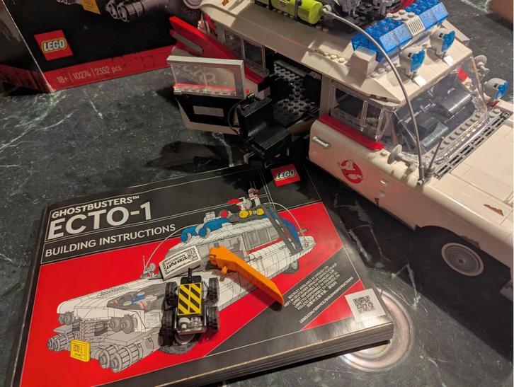 LEGO Icons Ghostbusters ECTO 1 Halloween 10274, Kinderen en Baby's, Speelgoed | Duplo en Lego