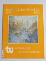 Hendrik Jan Wolter - Kunsthandel Tjerk Wiegersma, Boeken, Kunst en Cultuur | Beeldend, Ophalen of Verzenden, Gelezen, Schilder- en Tekenkunst