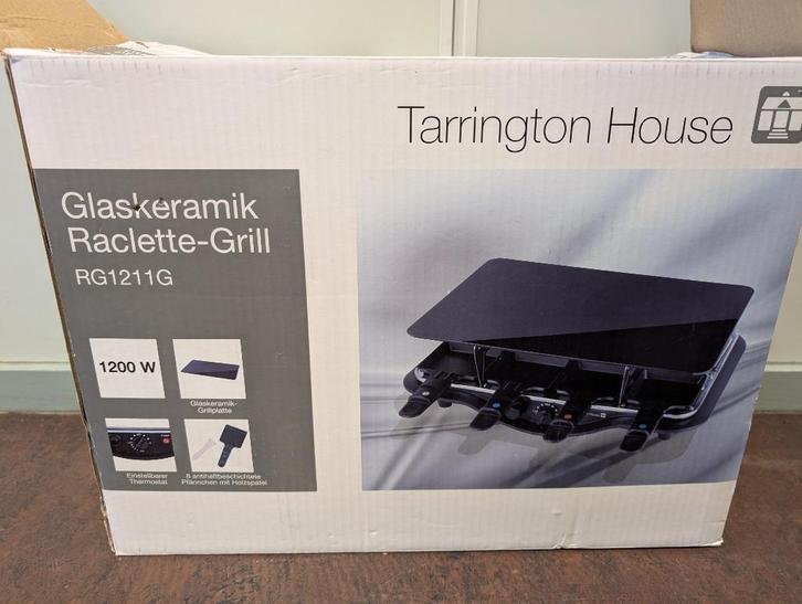 Raclette -Grill Tarrington House, Witgoed en Apparatuur, Grillplaten, Gebruikt, Tafelgrill, Ophalen