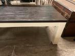 Salontafel zwart/wit 120x65cm, Huis en Inrichting, Ophalen, ., ., .