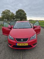 Seat Ibiza 1.0 TSI 70KW ST 2015 Rood, Auto's, Voorwielaandrijving, Stof, Zwart, Ibiza