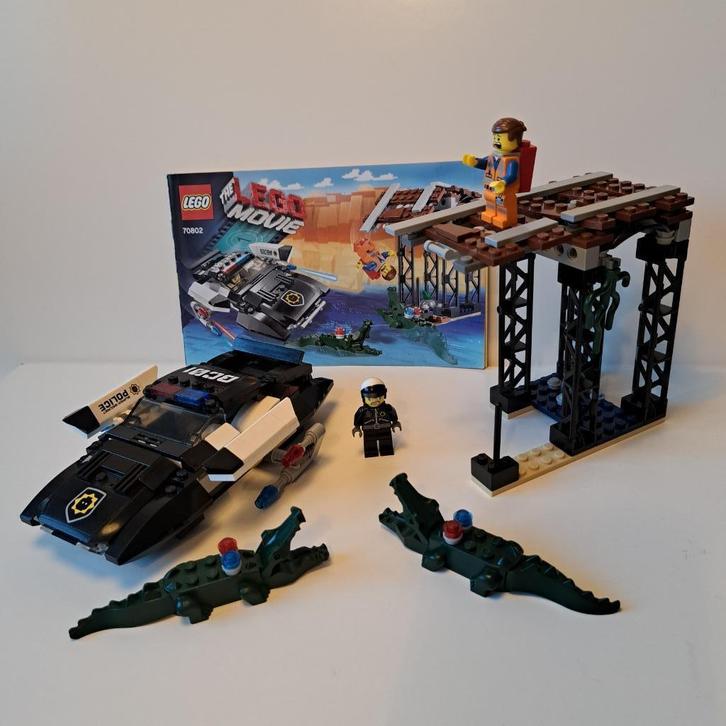 70802 Lego Movie achtervolging bad cop, Kinderen en Baby's, Speelgoed | Duplo en Lego, Zo goed als nieuw, Lego, Complete set, Ophalen of Verzenden