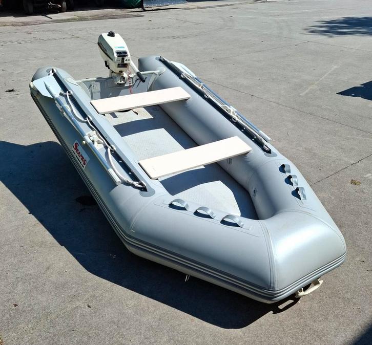 Rubber opblaasboot, Watersport en Boten, Bootonderdelen, Zo goed als nieuw, Overige typen, Motorboot, Ophalen
