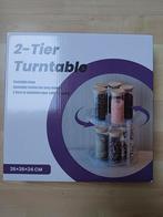 Nieuw Kruiden Draaiplateau 2 Laags - Turntable 26x26x24, Ophalen of Verzenden, Nieuw