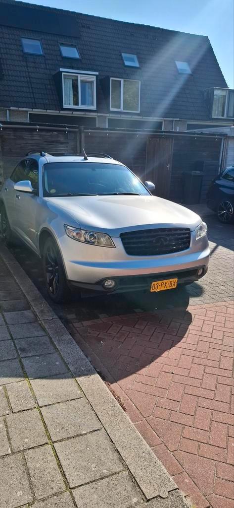 INFINITI FX35 2003 GRIJS AWD, Auto's, Nissan, Particulier, Overige modellen, 4x4, ABS, Achteruitrijcamera, Adaptieve lichten, Adaptive Cruise Control