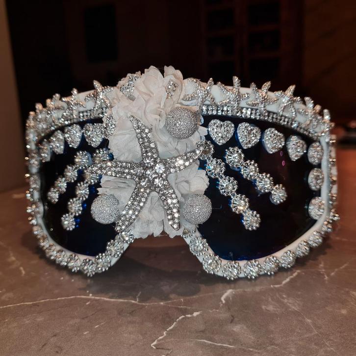 Gepimpte Skibril Carnaval/11e vd 11e, Kleding | Dames, Carnavalskleding en Feestkleding, Nieuw, Accessoires, Carnaval, Ophalen