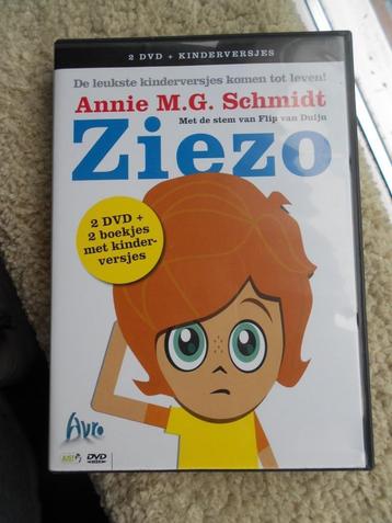 Ziezo van Annie M.G. Schmidt kinderversjes 2 DVD met boekje beschikbaar voor biedingen