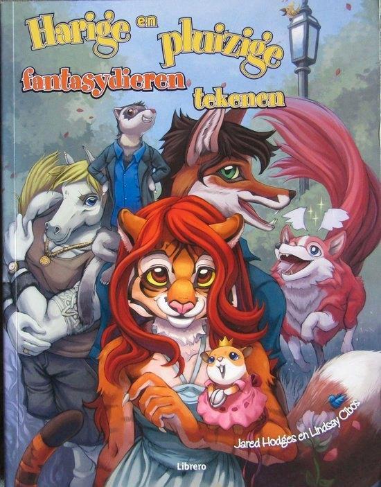 Harige En Pluizige Fantasy dieren Tekenen(vb28), Hobby en Vrije tijd, Tekenen, Nieuw, Boek of Gids, Verzenden