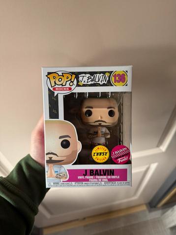 Funko Pop! Rocks J Balvin #136 Funko Limited Edition Chase beschikbaar voor biedingen