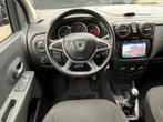 Dacia Lodgy 1.6 SCe 102PK 7personen Airco,CruiseControl,Navi, Voorwielaandrijving, Stof, Gebruikt, Zwart