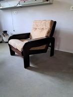 Vintage brutalist fauteuil, Huis en Inrichting, Minder dan 75 cm, Gebruikt, Ophalen of Verzenden, Vintage brutalist design