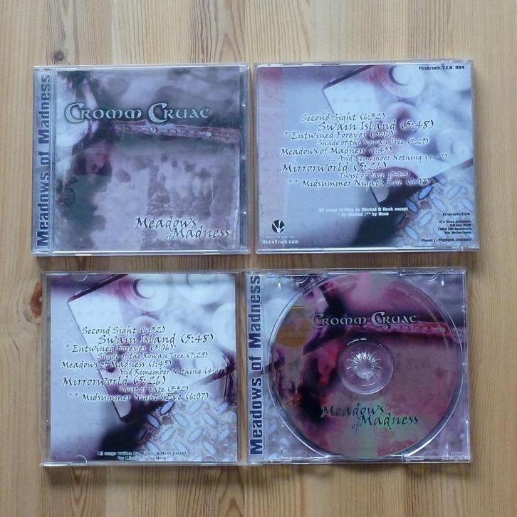 Cromm Cruac cd "Meadows Of Madness" (2001), Cd's en Dvd's, Cd's | Hardrock en Metal, Zo goed als nieuw, Ophalen of Verzenden