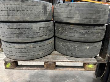 Trailer banden 12 stuks michelin/conti beschikbaar voor biedingen