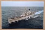 Foto marine: Hr Ms Evertsen (F815) - op volle zee 1980, Verzenden, Marine, Nederland, Foto of Poster