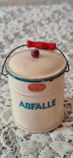 Antiek Blikken Afvalemmertje - Miniatuur, Antiek en Kunst, Antiek | Speelgoed, Ophalen of Verzenden