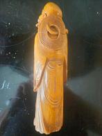 Oud houten beeldje, Chinees of Japans., Ophalen of Verzenden, Gebruikt, Beeld(je)