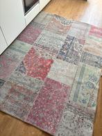 Vintage Patchwork Vloerkleed 160x220 cm, Huis en Inrichting, Ophalen, Gebruikt, 150 tot 200 cm, 200 cm of meer