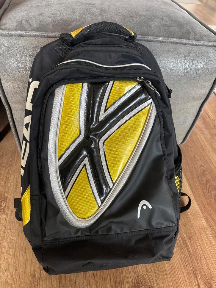Tennisrugtas Head 3 vakken én schoenenvak + regenhoes, Sieraden, Tassen en Uiterlijk, Tassen | Sporttassen, Gebruikt, Unisex volwassen