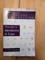 Introduction to Logic - Gamut, Ophalen of Verzenden, Gelezen, Logica of Wetenschapsfilosofie