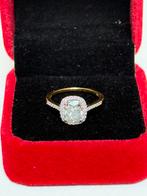 Prachtige gouden ring/ diamanten 1.79ct met HRD certificaat!, Nieuw, Ophalen of Verzenden, 17 tot 18, Met edelsteen