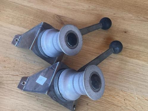 2 x Gibb lier met hendel op beugel, Watersport en Boten, Accessoires en Onderhoud, Gebruikt, Overige typen, Ophalen of Verzenden