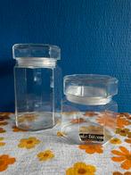 Vintage voorraadpotten, Huis en Inrichting, Keuken | Potten en Pannen, Ophalen of Verzenden, Zo goed als nieuw, Glas, Pot, Bus of Blik
