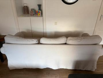 Ikea Ektorp 3 zits bank + poef - afbeelding 2