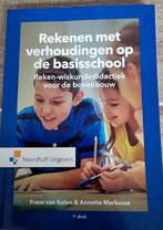 Rekenen met verhoudingen op de basisschool, Ophalen of Verzenden, Zo goed als nieuw, Van Galen, Markusse