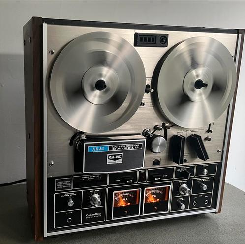 Akai GX-221D gereviseerd reel to reel tapedeck, Audio, Tv en Foto, Bandrecorders, Bandrecorder, Met banden, Ophalen of Verzenden