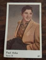 Paul Anka Serie X Kaart - Vintage Muziek Memorabilia, Verzamelen, Ophalen of Verzenden, Gebruikt, Foto of Kaart