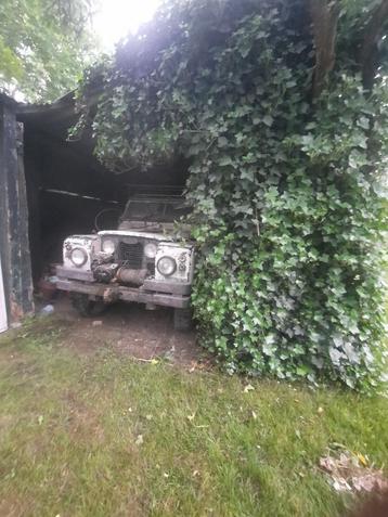 Landrover series 2 109 benzine slapend kenteken  beschikbaar voor biedingen