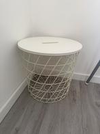 Kvistbro opbergtafel wit 44cm ikea, Huis en Inrichting, Ophalen, Minder dan 45 cm, Minder dan 55 cm, Rond