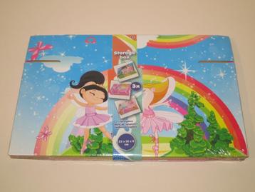 3 Opbergdozen / Opbergboxen met ballerina’s (NIEUW) beschikbaar voor biedingen