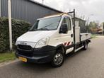 Iveco 50C14G 3,0 / PICK-UP / OPEN LAADBAK / HIAB 008T KRAAN, Auto's, Euro 5, 136 pk, Origineel Nederlands, Airconditioning