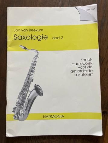 Muziekboek Altsaxofoon - Saxologie deel 2 beschikbaar voor biedingen