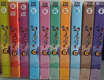 Sam sam 10 dvd boxen zie foto.pakket 802 beschikbaar voor biedingen