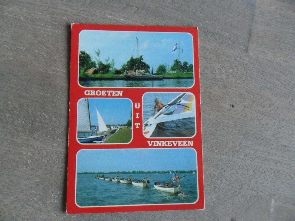 Vinkeveen, bootjes 1988, Verzenden, 1980 tot heden, Gelopen, Noord-Brabant