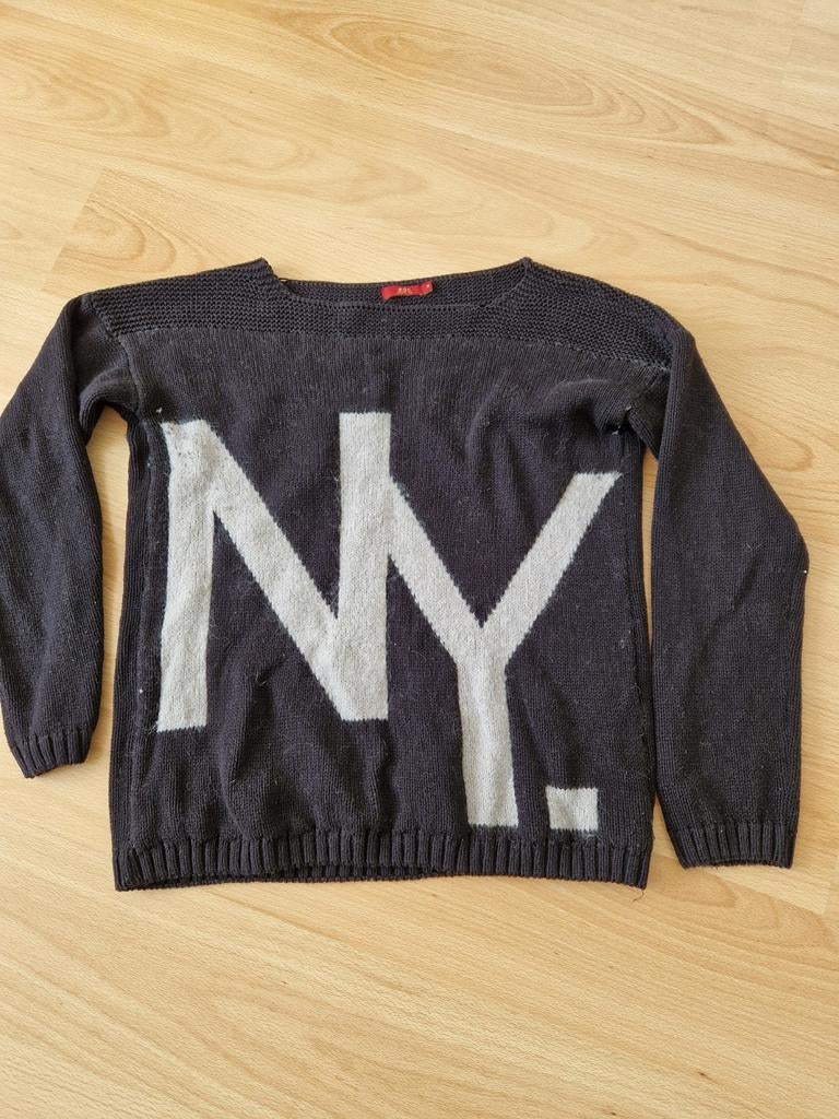 trui New York, Ophalen of Verzenden, Zo goed als nieuw, Maat 38/40 (M), Zwart