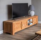 Houten tv meubel, Huis en Inrichting, Ophalen, Gebruikt, Modern, industrieel, 150 tot 200 cm