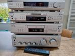 4 delige Sony Audioset. Compleet met AB en aansluitkabels., Gebruikt, Tuner of Radio, Sony, Losse componenten