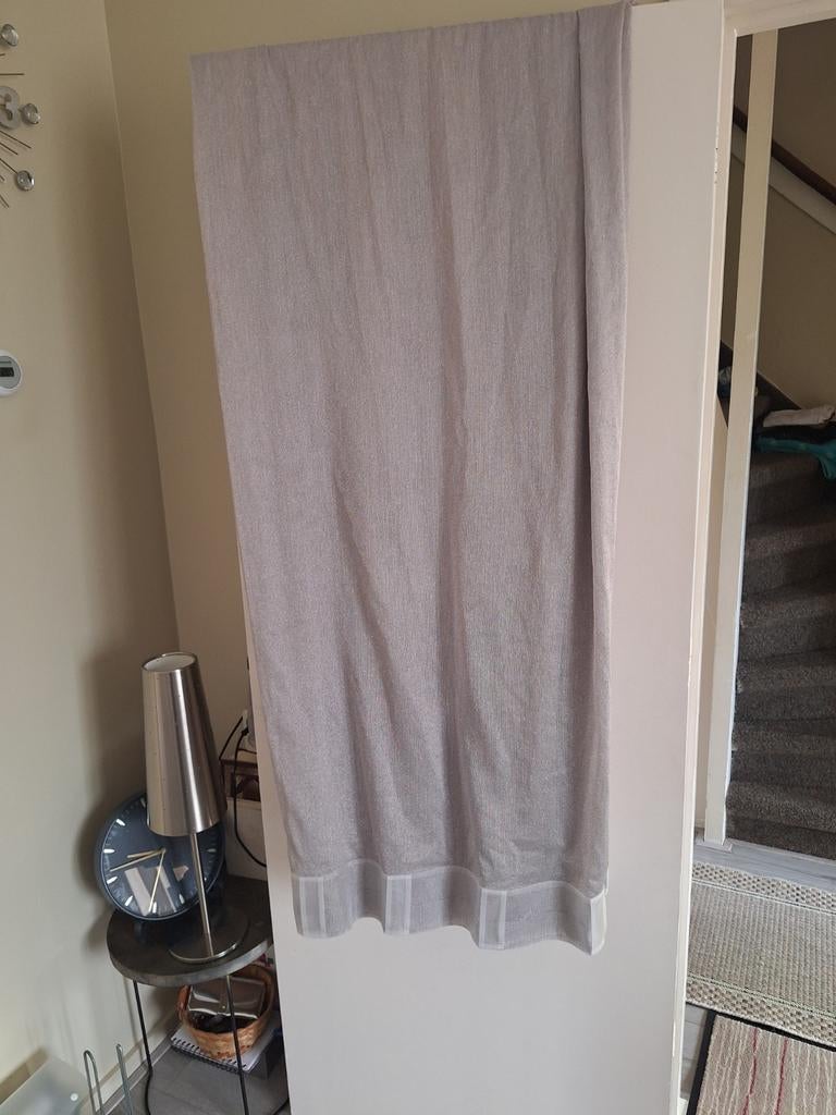 Vitrage - 8 meter bij kamerhoog 260, Gebruikt, 200 cm of meer, Ophalen of Verzenden, 200 cm of meer