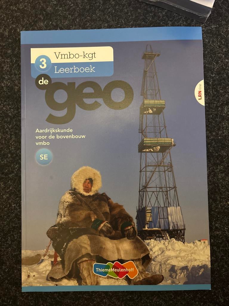 Aardrijkskunde lesboek, Boeken, Ophalen, Beta, Zo goed als nieuw, HBO