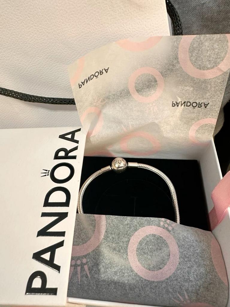 Pandora armband, Ophalen of Verzenden, Zo goed als nieuw, Zilver, Pandora