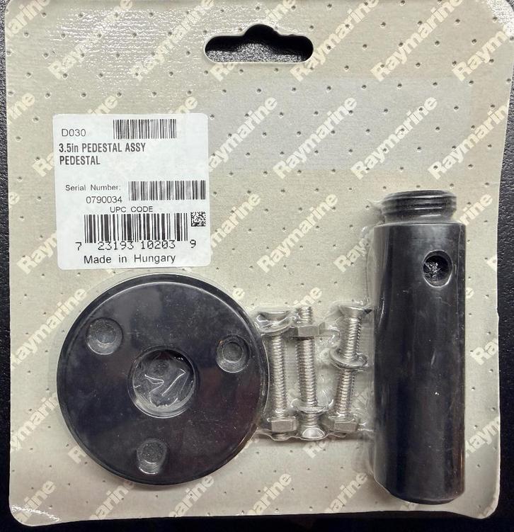 Raymarine D030 voetstuk 89 mm D030 compleet en NIEUW, Watersport en Boten, Navigatiemiddelen en Scheepselektronica, Nieuw, Gps of Kompas