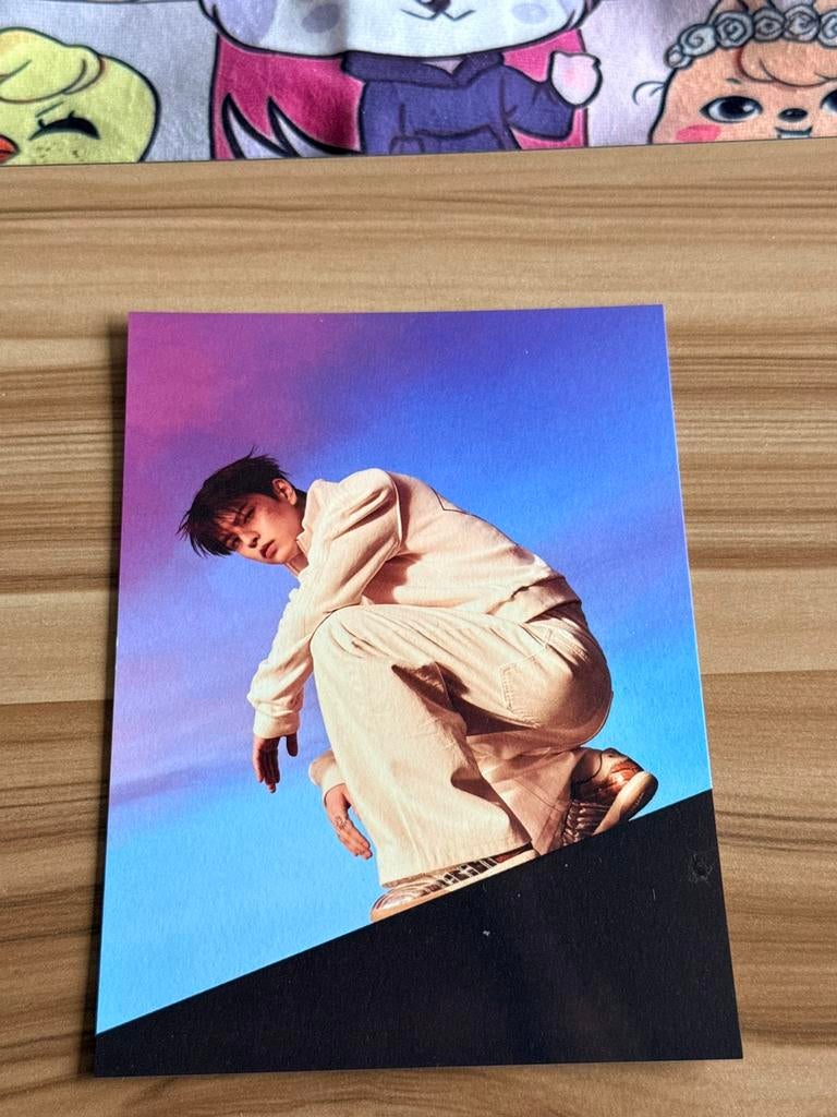 Stray Kids Seungmin postcard karma, Ophalen of Verzenden, Zo goed als nieuw, Foto of Kaart