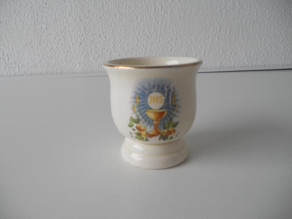 2 eierdopppen Societe Ceramique, Ophalen of Verzenden