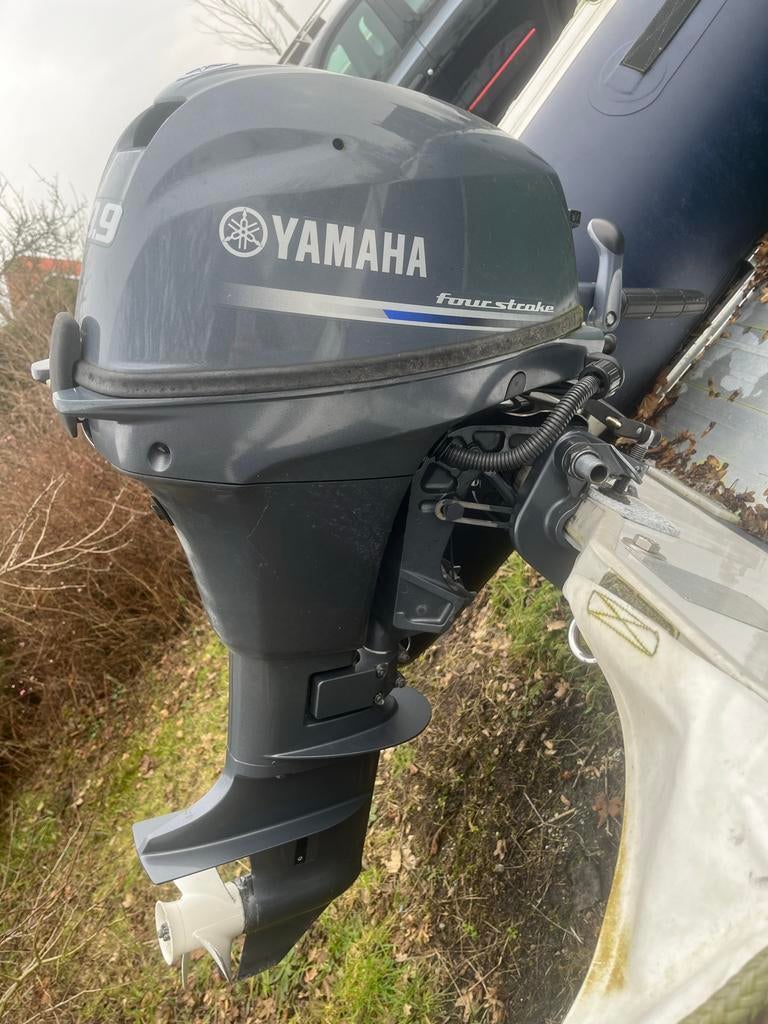 Yamaha 4 takt 9.9 pk buitenboordmotor (evt. met Vortex rubbe, Ophalen, Gebruikt, 5 tot 10 pk, Viertaktmotor